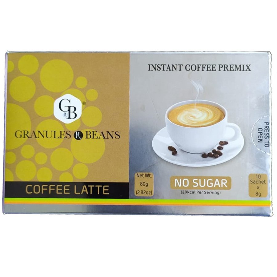 Coffee Latte No Sugar Instant Premix