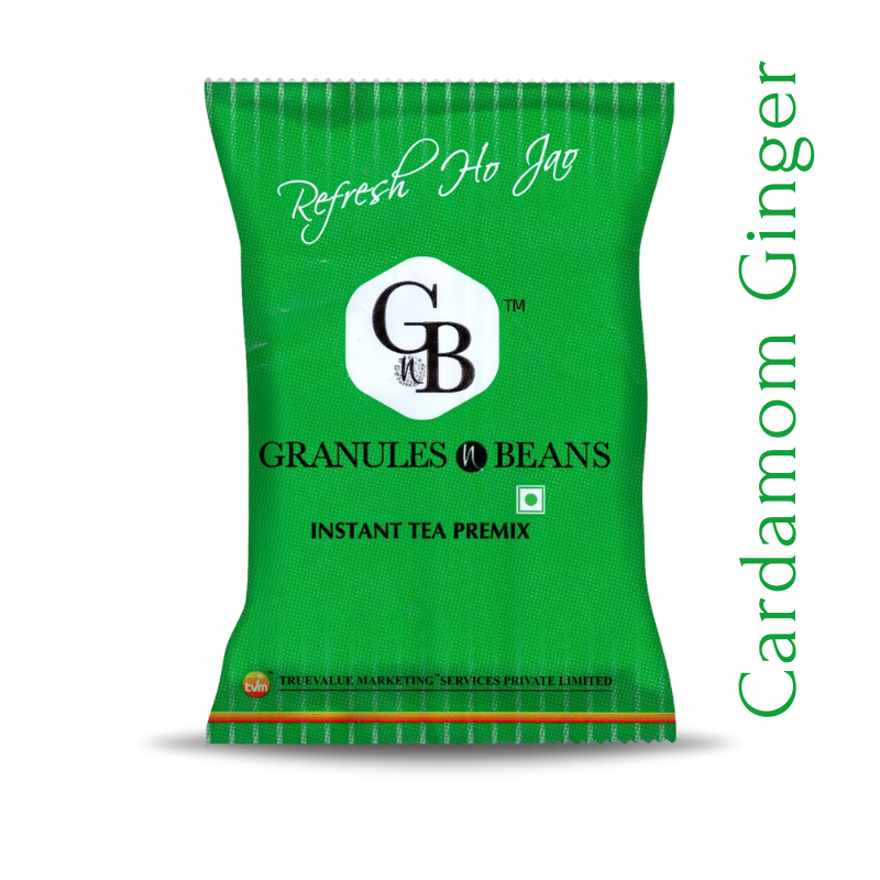 Granules n Beans Cardamom Ginger Instant Tea Premix - 1kg