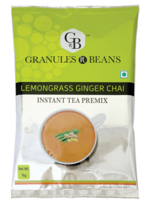Granules n Beans Lemongrass Ginger Instant Tea Premix - 1kg