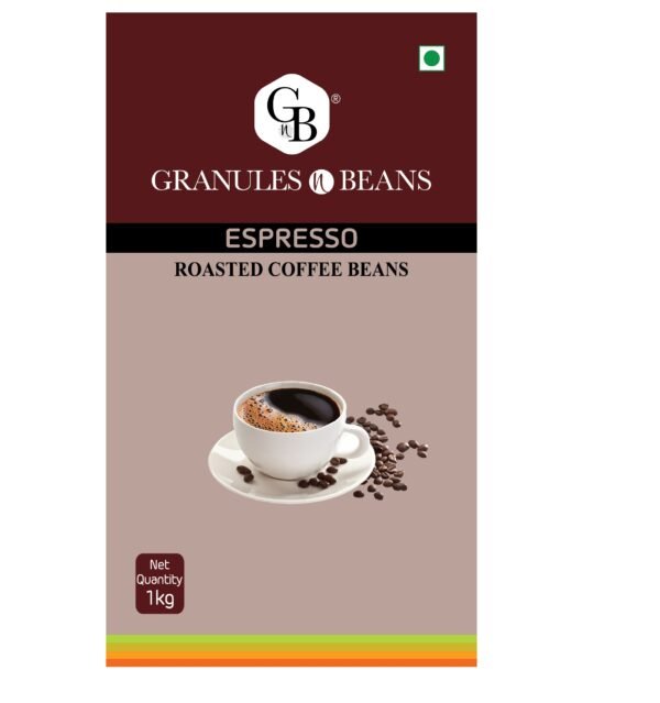 Granules n Beans Espresso Roasted Coffee Beans - 1kg