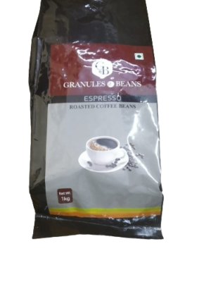 Granules n Beans Espresso Roasted Coffee Beans - 1kg