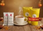 Granules N Beans Masala Chai Instant Tea Premix | Special Diwali Value Pack | 50 Sachets + Get 2 FREE Cup Packs (10 Cups Each)