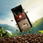 100% Arabica Coffee Beans1KG | Medium Roast | Fresh Roasted Whole Beans | Smooth Aroma & Balanced Flavour