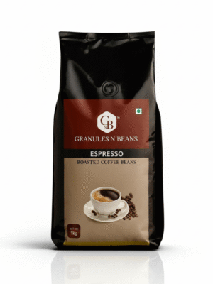 100% Arabica Coffee Beans1KG | Medium Roast | Fresh Roasted Whole Beans | Smooth Aroma & Balanced Flavour