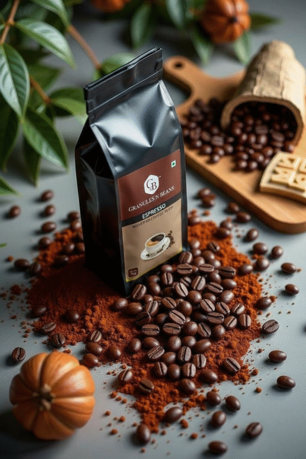 100% Arabica Coffee Beans1KG | Medium Roast | Fresh Roasted Whole Beans | Smooth Aroma & Balanced Flavour