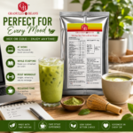 Matcha Tea Premix (Low Sugar) 1kg | Hot & Cold Drink Mix | Instant Premix Tea