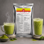 Matcha Tea Premix (Low Sugar) 1kg | Hot & Cold Drink Mix | Instant Premix Tea