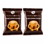 Filter Coffee Powder (65% Coffee, 35% Chicory Blend) - 200g Authentic South Indian Filter Coffee Pack of 2