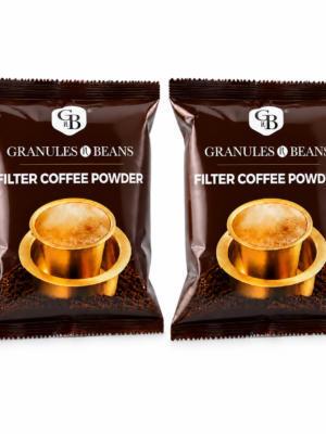 Filter Coffee Powder (65% Coffee, 35% Chicory Blend) - 200g Authentic South Indian Filter Coffee Pack of 2