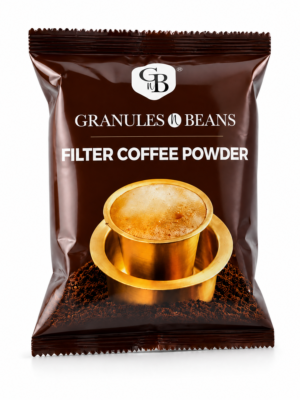 Filter Coffee Powder (65% Coffee, 35% Chicory Blend) - 200g Authentic South Indian Filter Coffee