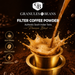 Filter Coffee Powder (65% Coffee, 35% Chicory Blend) - 200g Authentic South Indian Filter Coffee Pack of 2
