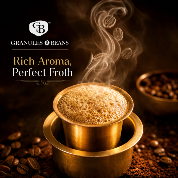 Filter Coffee Powder (65% Coffee, 35% Chicory Blend) - 200g Authentic South Indian Filter Coffee Pack of 2