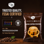 Filter Coffee Powder (65% Coffee, 35% Chicory Blend) - 200g Authentic South Indian Filter Coffee Pack of 2